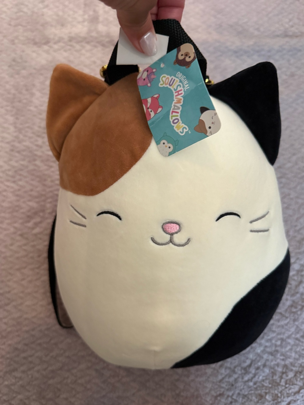 Squishmallows Cam Calico Cat Plush Backpack & Accessories Bundle Set 🐈💗🐈‍⬛ ✨ - Picture 8 of 9